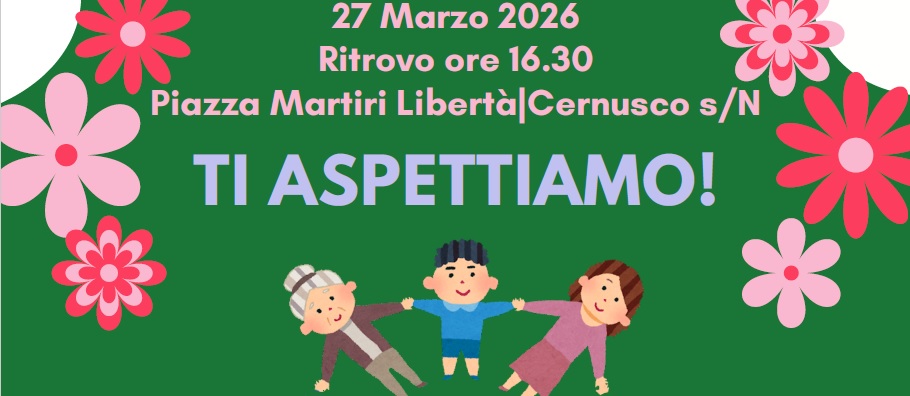 Banner camminiamo insieme Cernusco Banner camminiamo insieme Cernusco