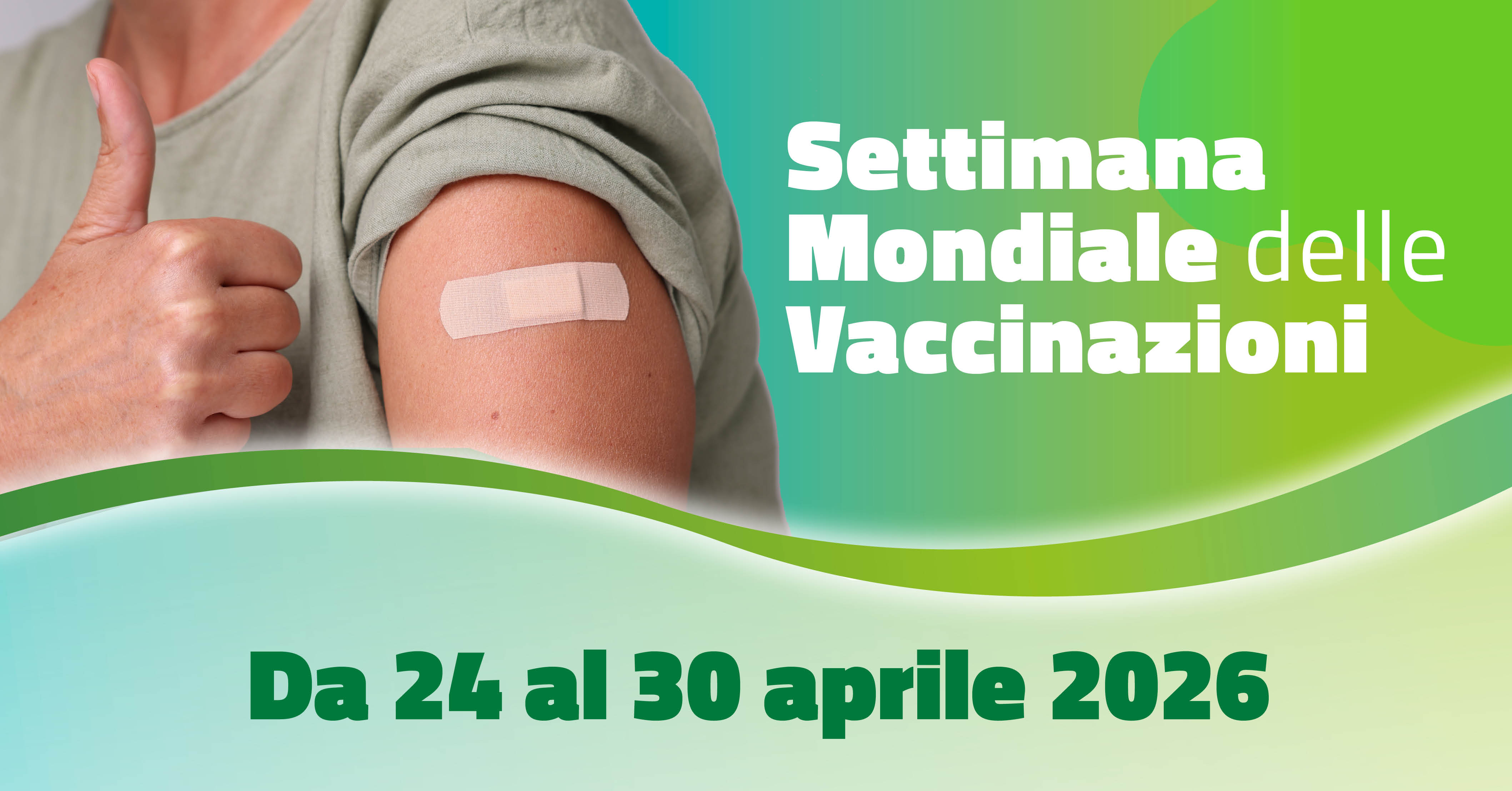 banner settimana mondiale delle vaccinazioni